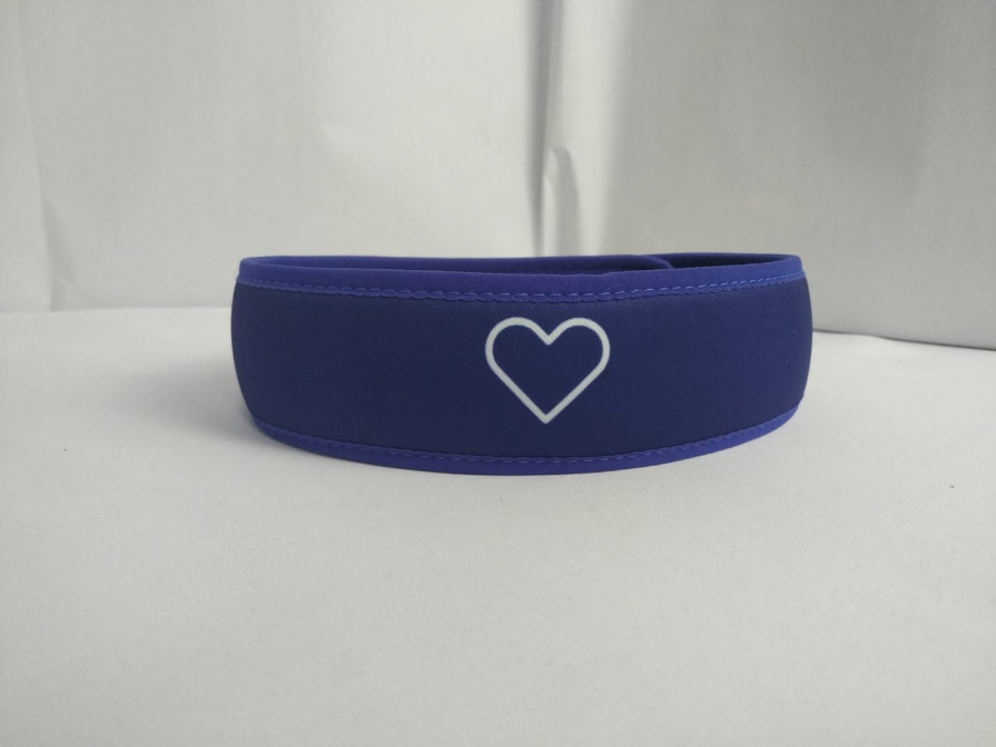 Faixa de Cabelo com Viés Elástico com a logo da empresa