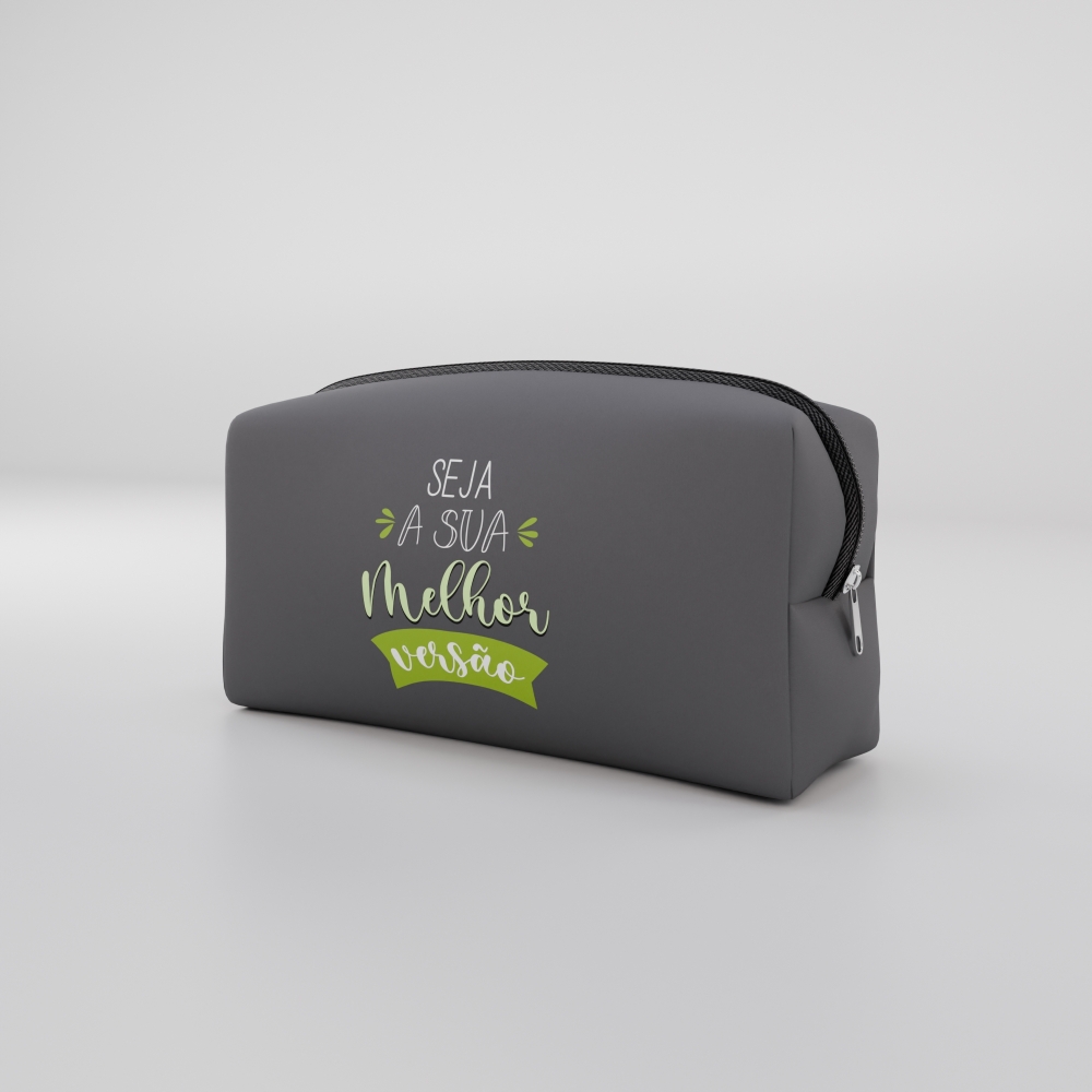 Necessaire Plus P personalizada com a logo da empresa