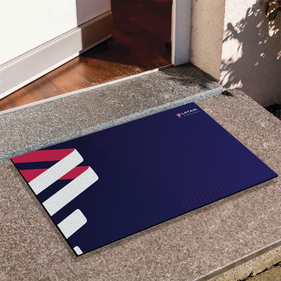 Tapete Capacho personalizado com a logo da empresa