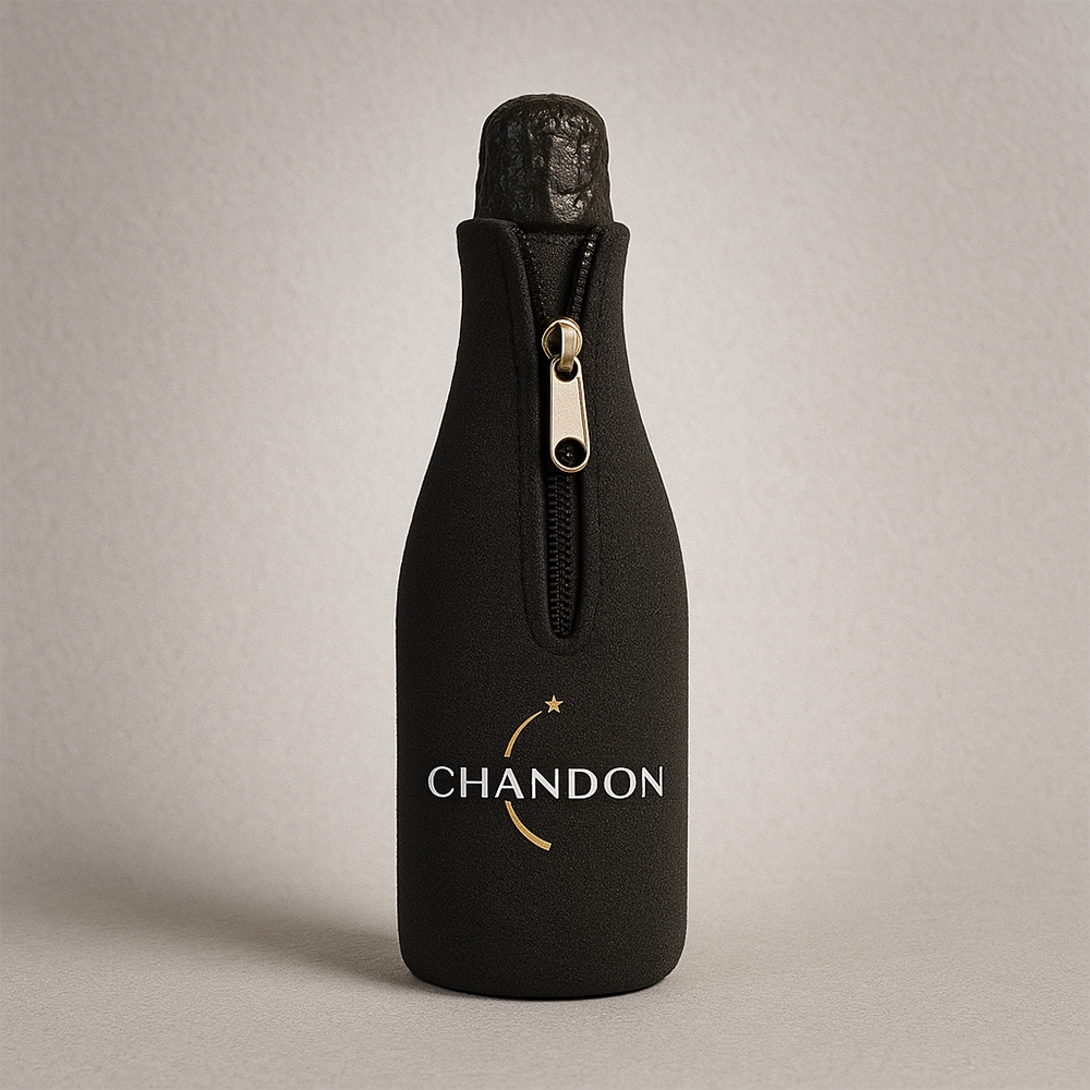 Porta Mini Champagne personalizado com a logo da empresa