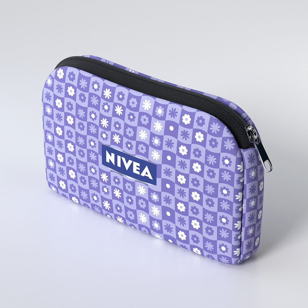 Necessaire personalizada com a logo da empresa