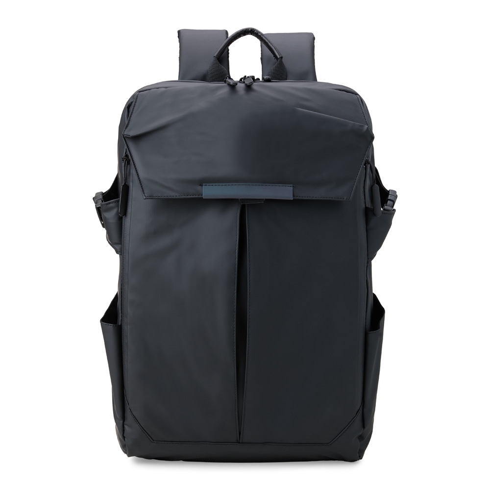 Mochila de couro sintético 33 litros para notebook personalizada com a logo da empresa