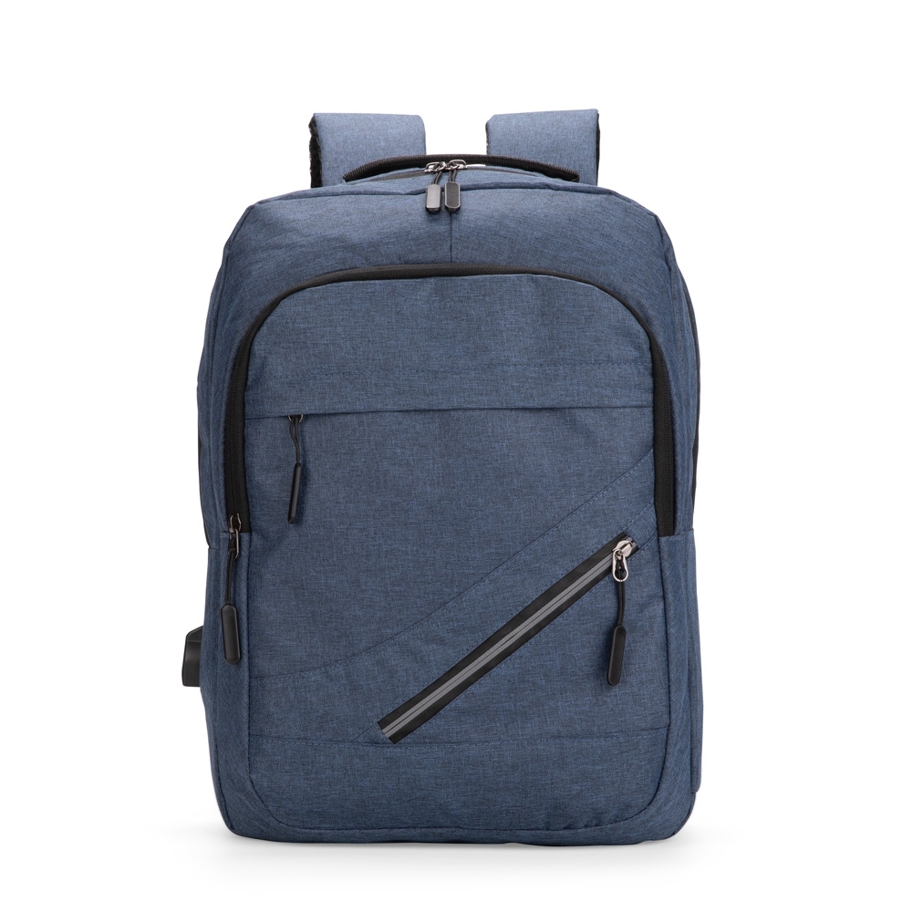 Mochila oxford 18 litros impermeável para notebook com zíper personalizada com a logo da empresa