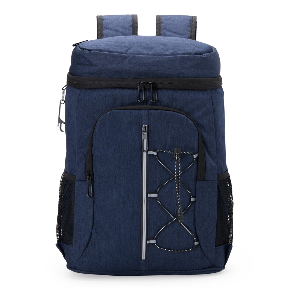 Bolsa térmica 30 litros com 4 compartimentos personalizada com a logo da empresa