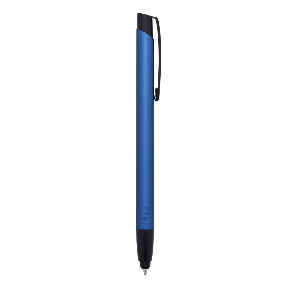 Caneta de metal touch fosca com topo inclinado