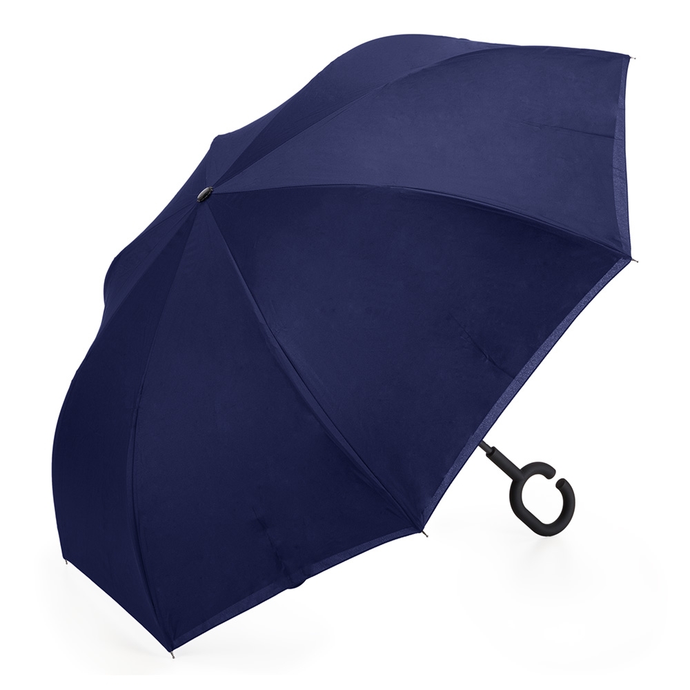 Guarda-chuva invertido personalizado com a logo da empresa