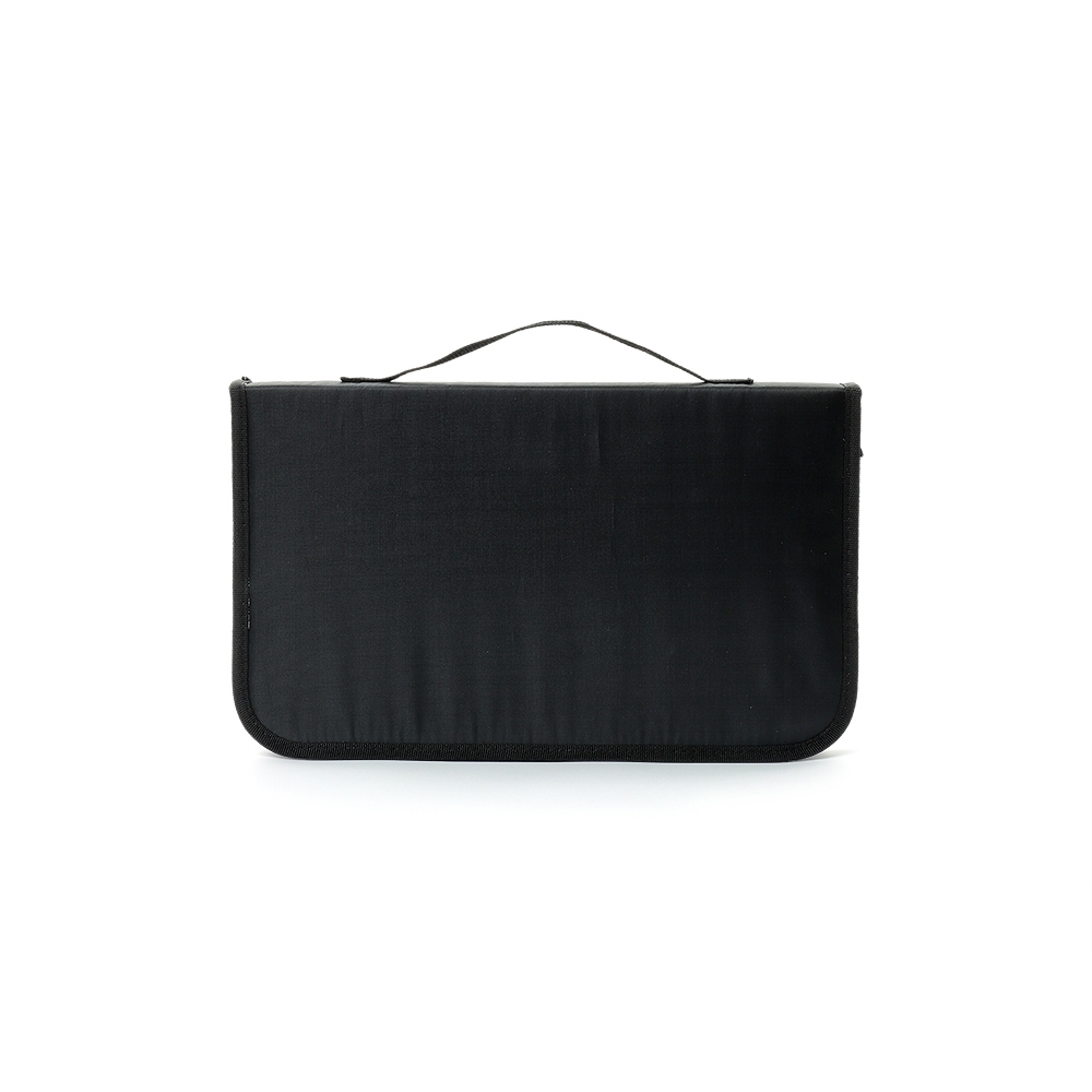 Kit churrasco 5 peças na cor Preto, personalizado com a logo da empresa