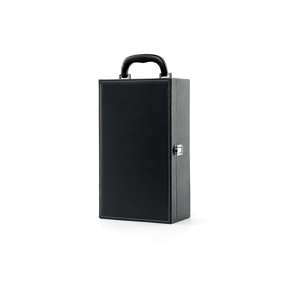Kit vinho para 2 garrafas personalizado com a logo da empresa