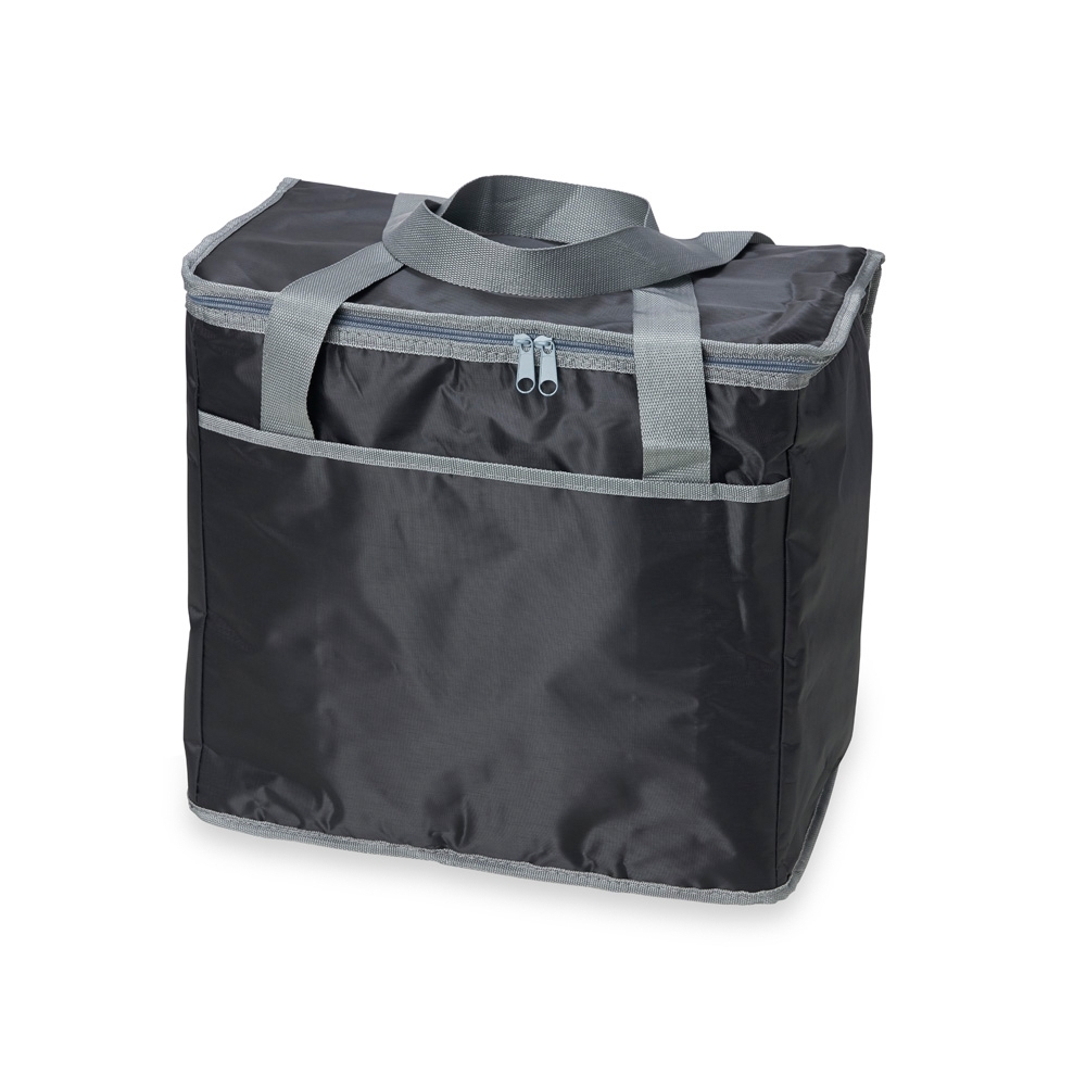 Bolsa térmica 37 litros 420d de poliéster com bolso frontal