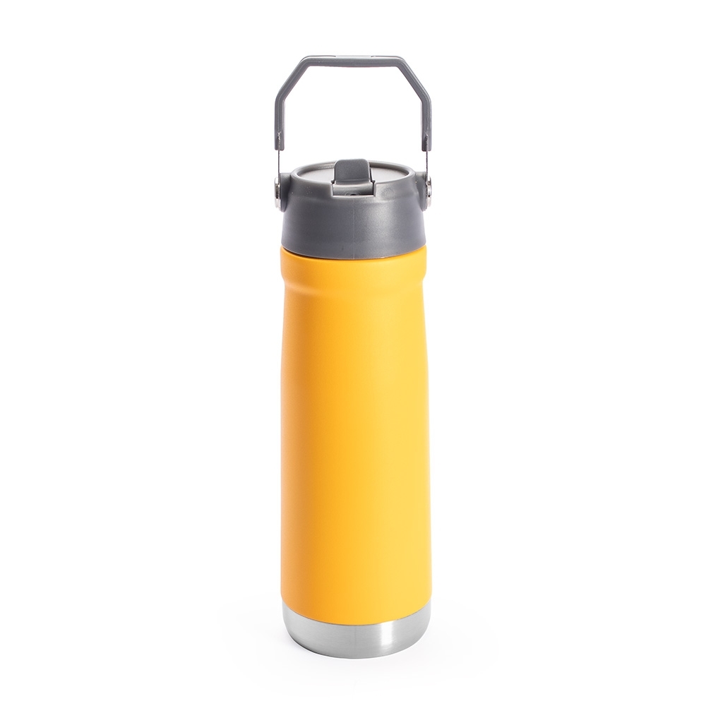 Garrafa térmica 630 ml personalizada com a logo da empresa