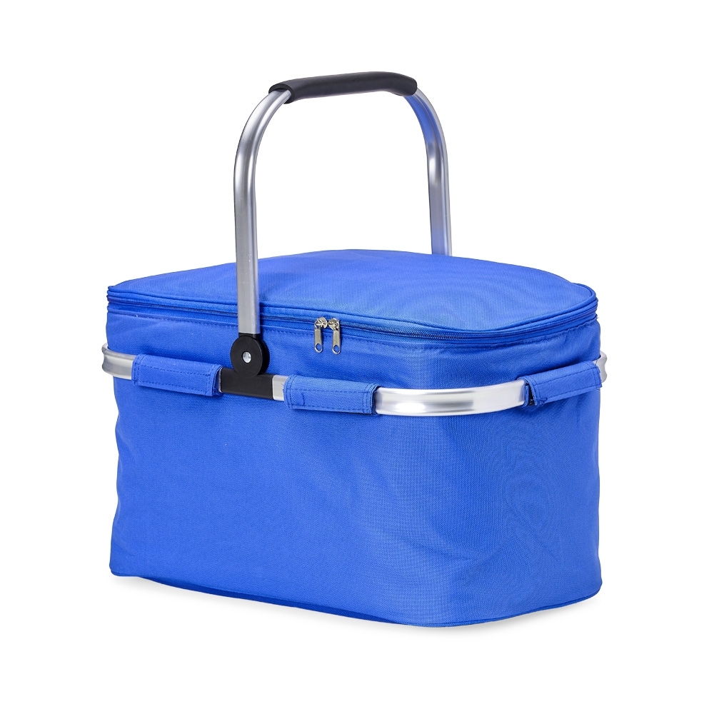 Bolsa térmica 31 litros de poliéster personalizada com a logo da empresa