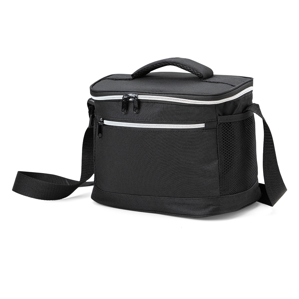 Bolsa térmica 10 litros de nylon com 2 compartimentos, foto 3