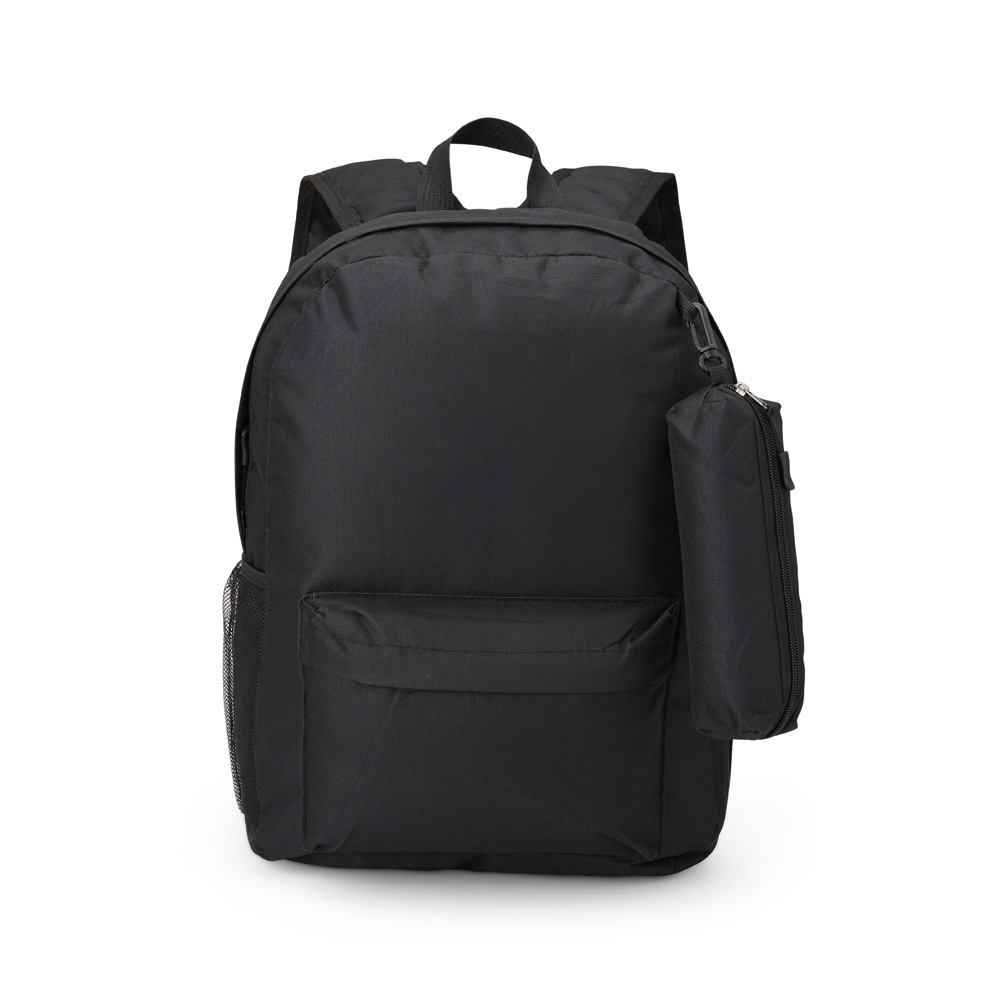 Mochila 18 litros de nylon para notebook personalizada com a logo da empresa