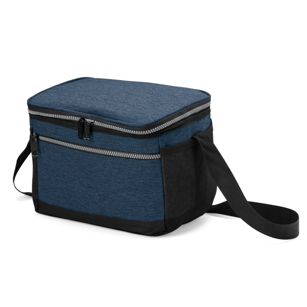 Bolsa térmica 11 litros de nylon com 2 compartimentos