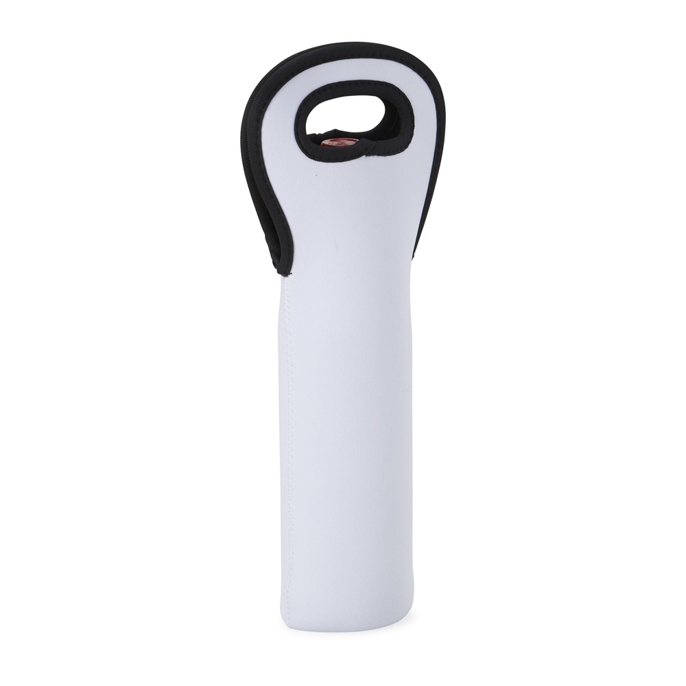 Porta garrafa isotérmico de neoprene personalizado com a logo da empresa