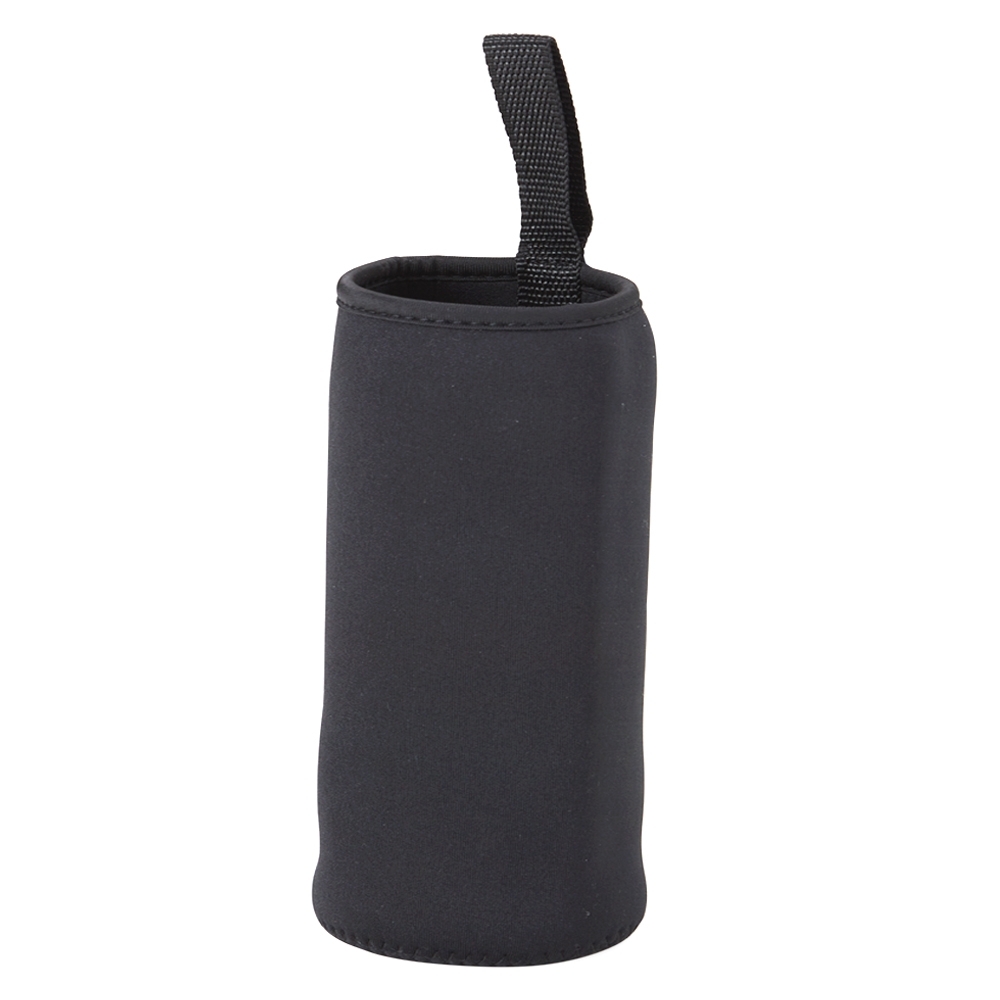 Porta copo ou garrafa isotérmico médio de neoprene personalizado com a logo da empresa