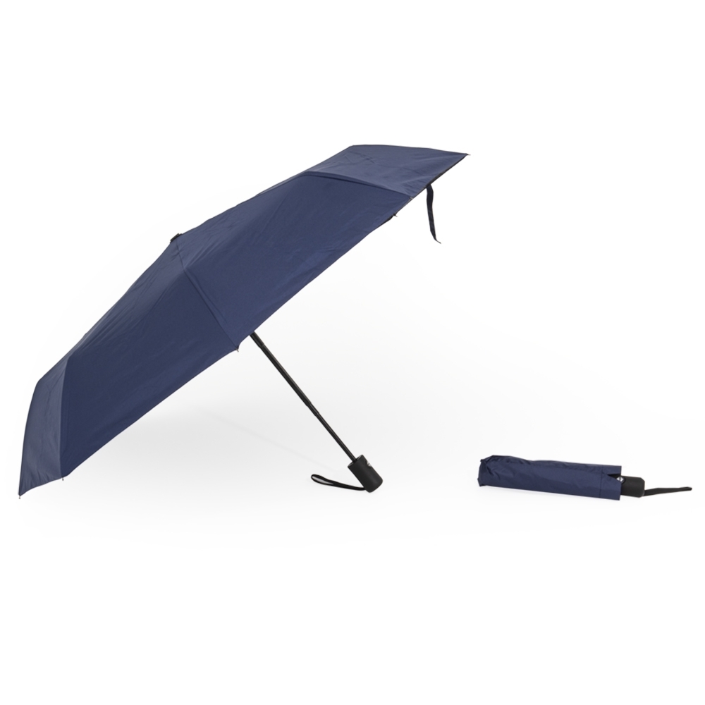 Guarda-chuva automático com 8 varetas e proteção UV personalizado com a logo da empresa