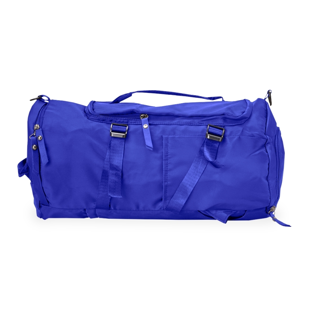 Bolsa esportiva 30 litros de poliéster com 3 compartimentos personalizada com a logo da empresa