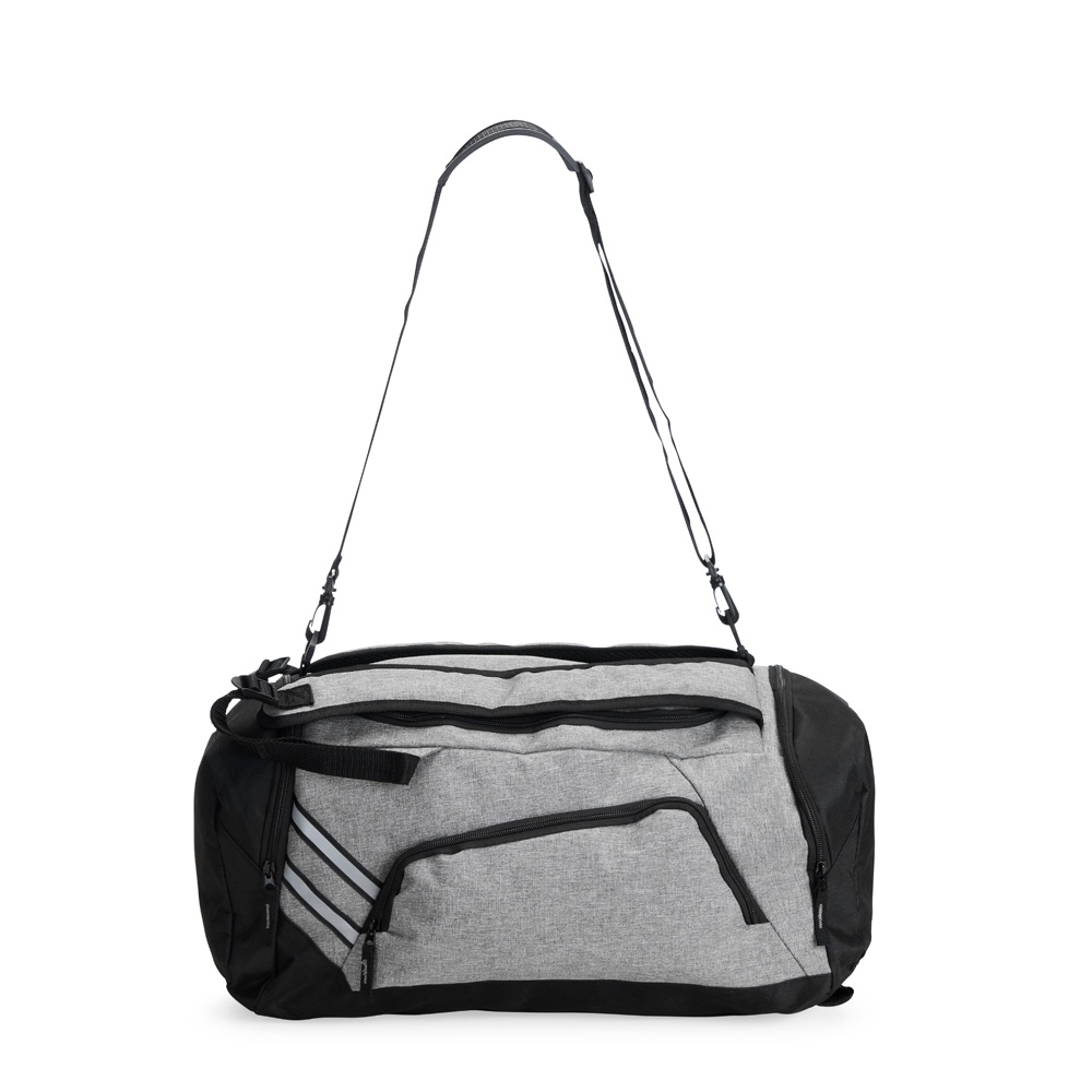 Bolsa de viagem poliéster 32 litros impermeável personalizada com a logo da empresa