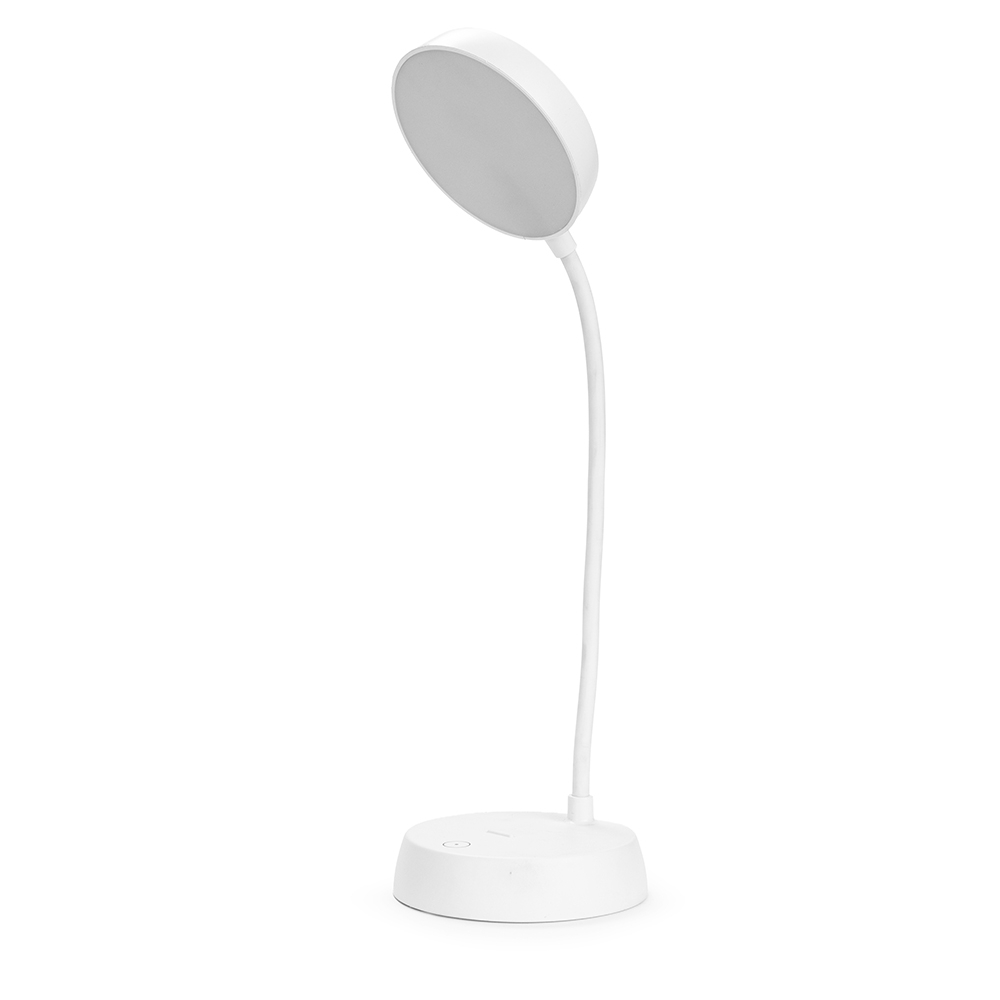 Luminária articulável recarregável 10 LEDS personalizada com a logo da empresa
