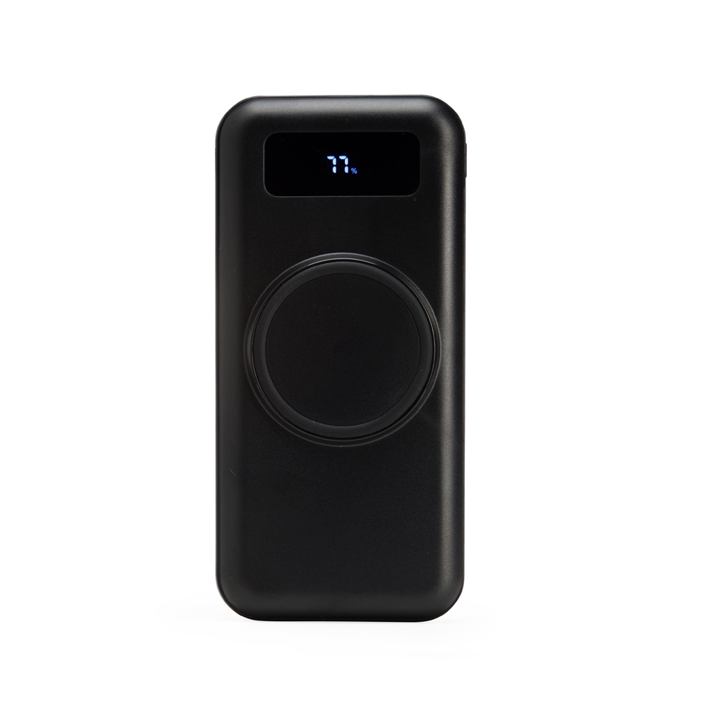 Power bank 10.000 mAh com carregamento via indução ou via cabo, foto 2