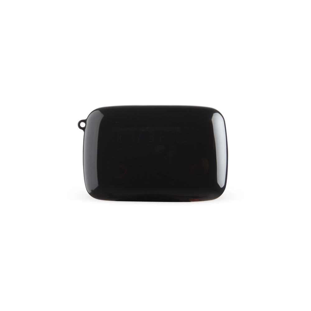 Fone de ouvido Bluetooth com case carregador e lanterna personalizado com a logo da empresa