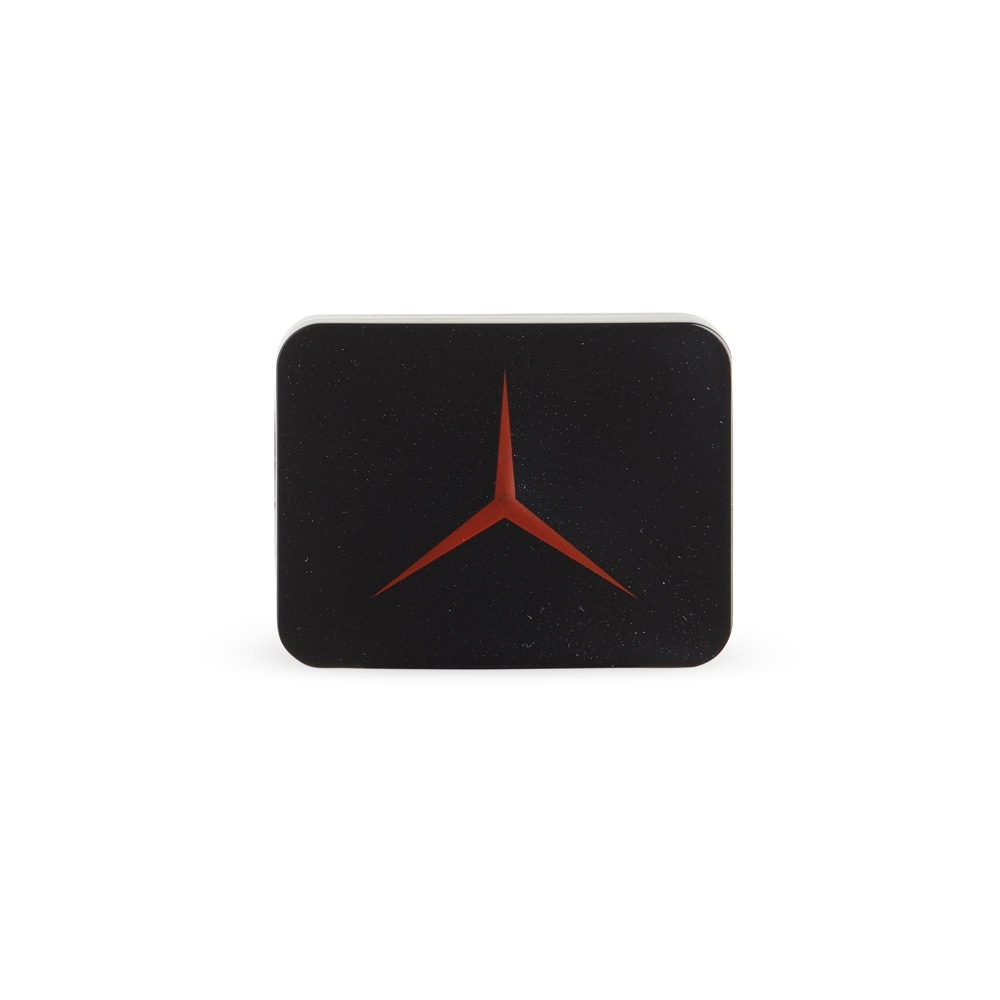Fone de ouvido Bluetooth com case carregador e display na cor Preto, personalizado com a logo da empresa