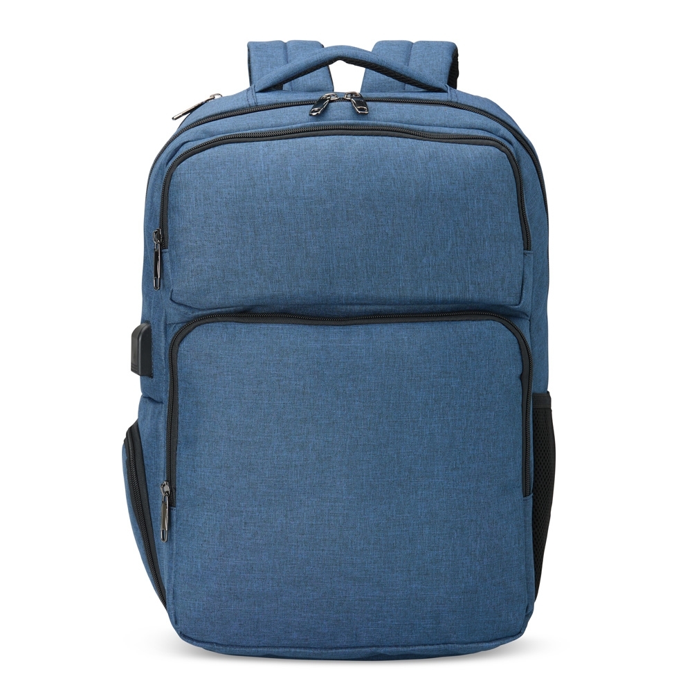 Mochila de nylon 28 litros impermeável para notebook personalizada com a logo da empresa