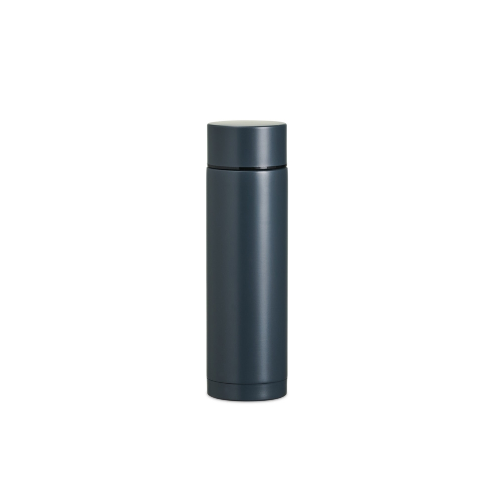 Garrafa térmica 320 ml de inox personalizada com a logo da empresa