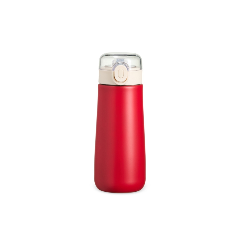 Garrafa térmica 500 ml de inox com tampa de botão