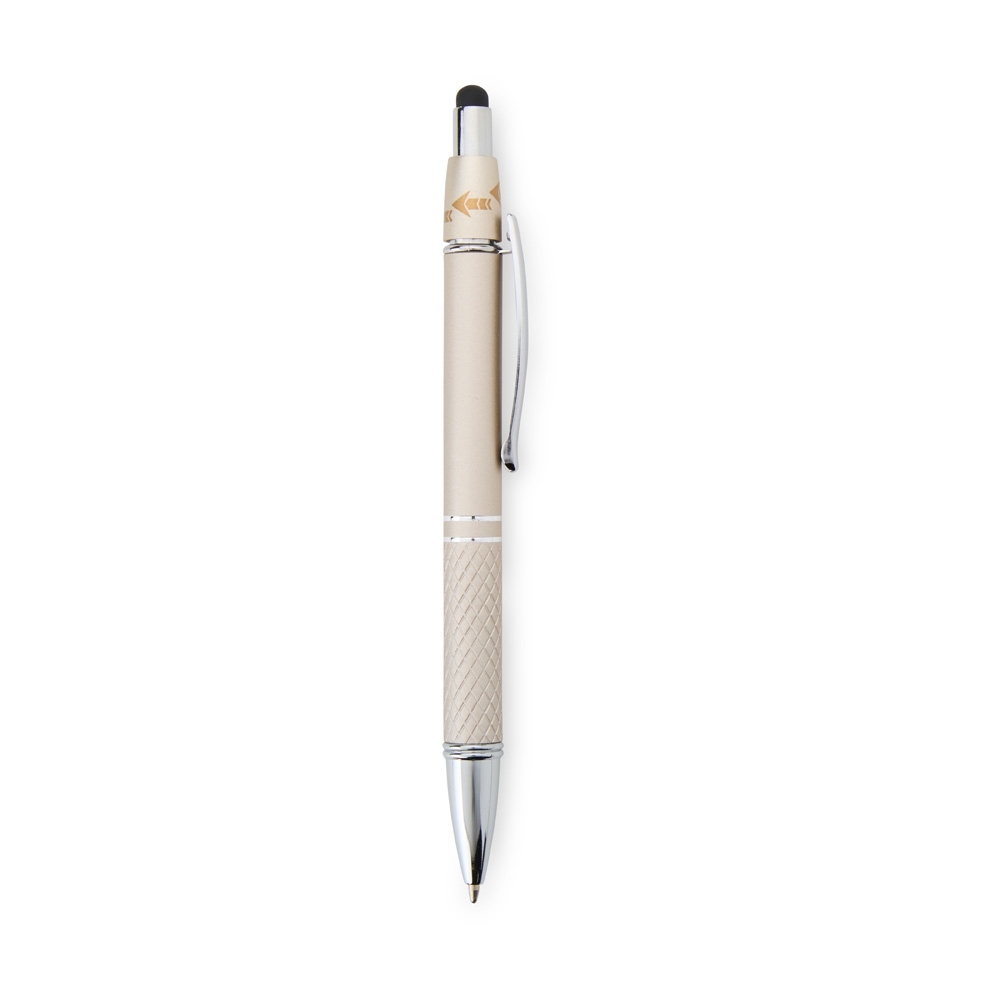 Caneta de metal touch antiestresse com ponta 1,2 mm personalizada com a logo da empresa
