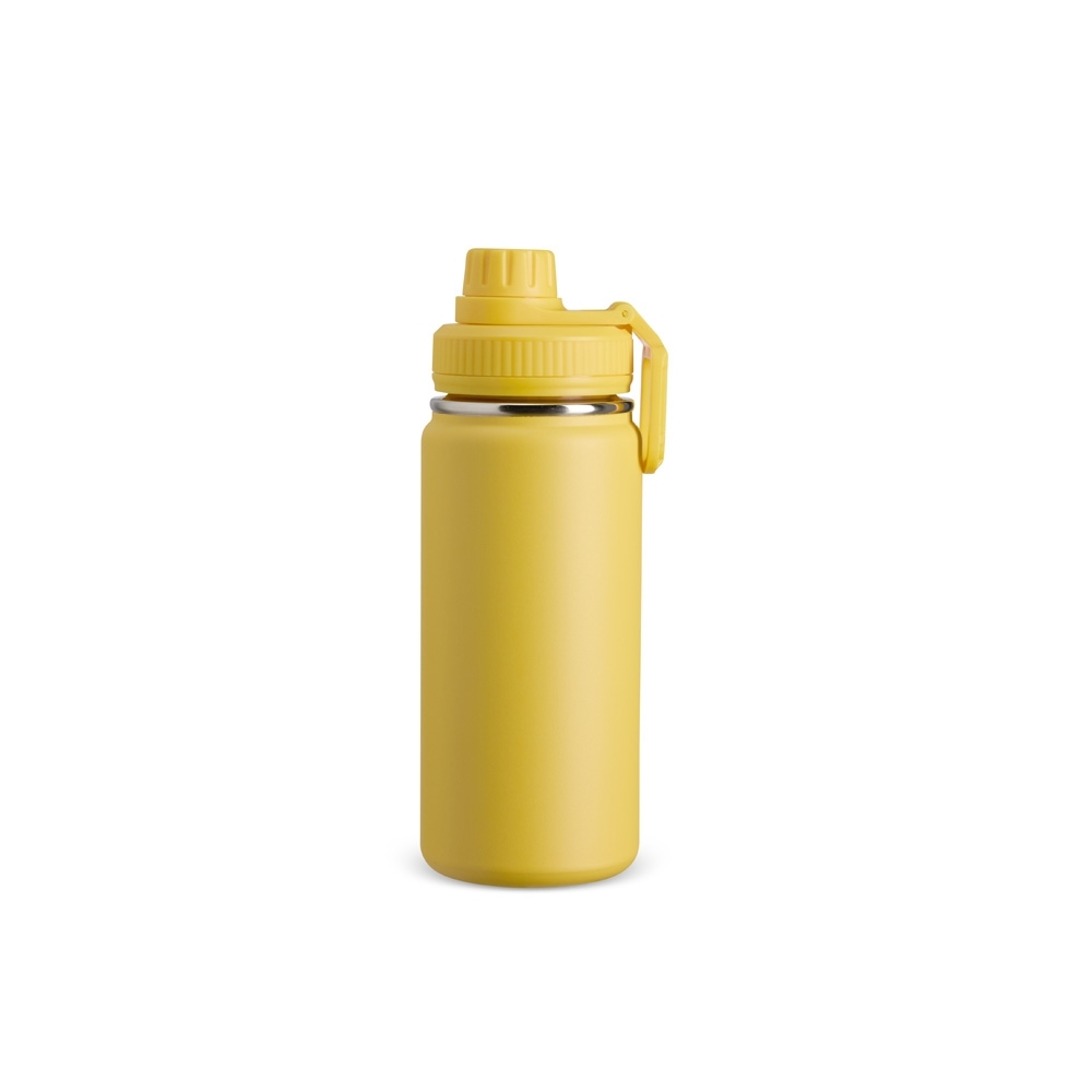 Garrafa térmica inox 550 ml personalizada com a logo da empresa