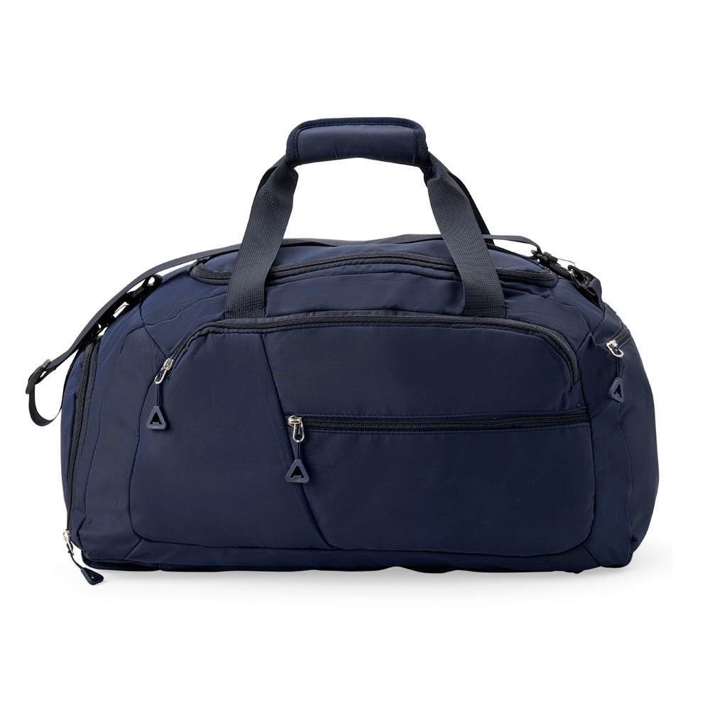 Bolsa esportiva oxford 42 litros impermeável personalizada com a logo da empresa