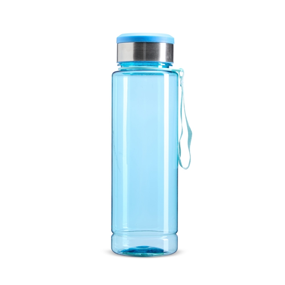 Garrafa plástica 950 ml porta-comprimido personalizada com a logo da empresa