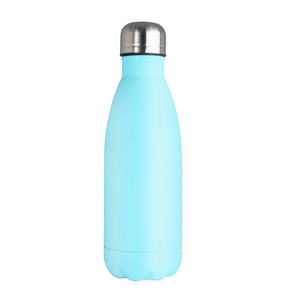 Garrafa inox 625 ml personalizada com a logo da empresa