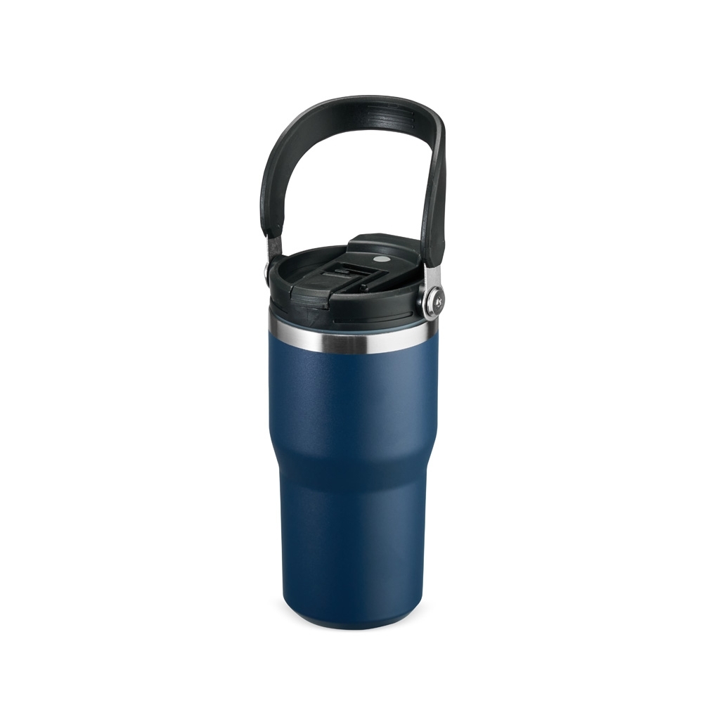 Copo térmico 600 ml de inox personalizado com a logo da empresa