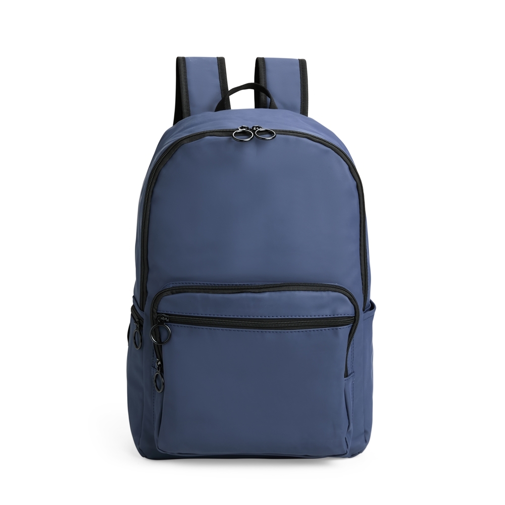 Mochila de couro sintético 23 litros impermeável com divisórias personalizada com a logo da empresa