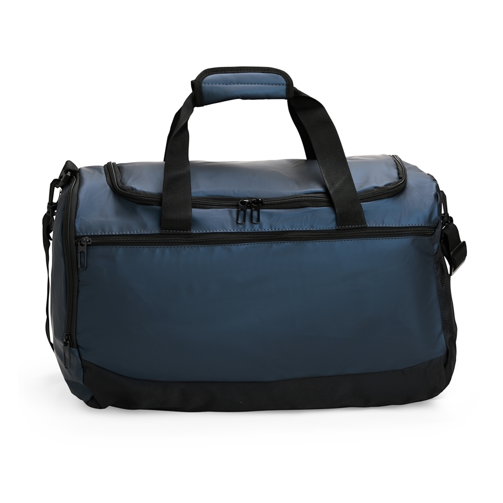 Bolsa de couro sintético 36 litros impermeável com 3 compartimentos personalizada com a logo da empresa