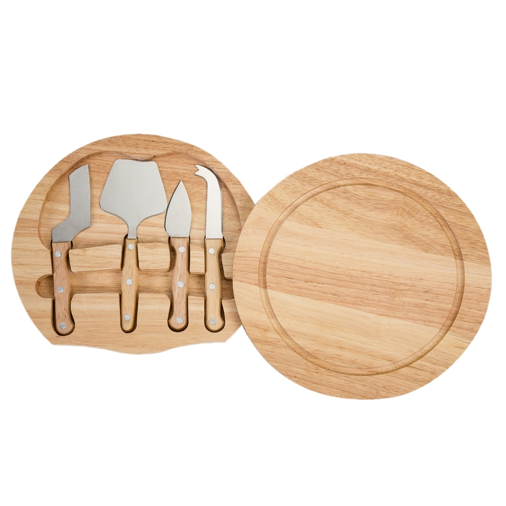 Kit queijo com 5 peças personalizado com a logo da empresa