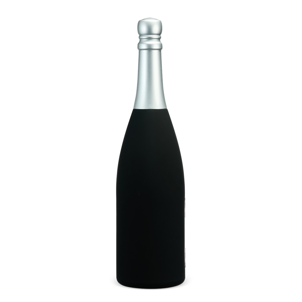 Kit vinho 5 peças em estojo em formato de garrafa personalizado com a logo da empresa