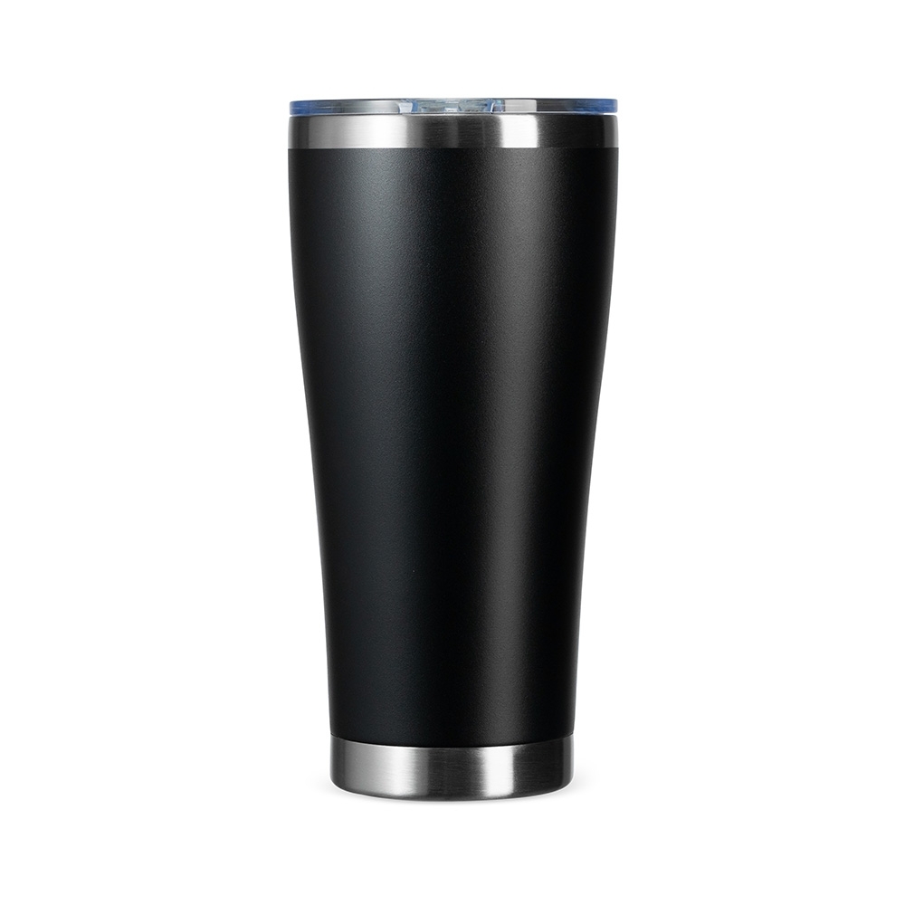 Copo térmico 800 ml na cor Preto, personalizado com a logo da empresa