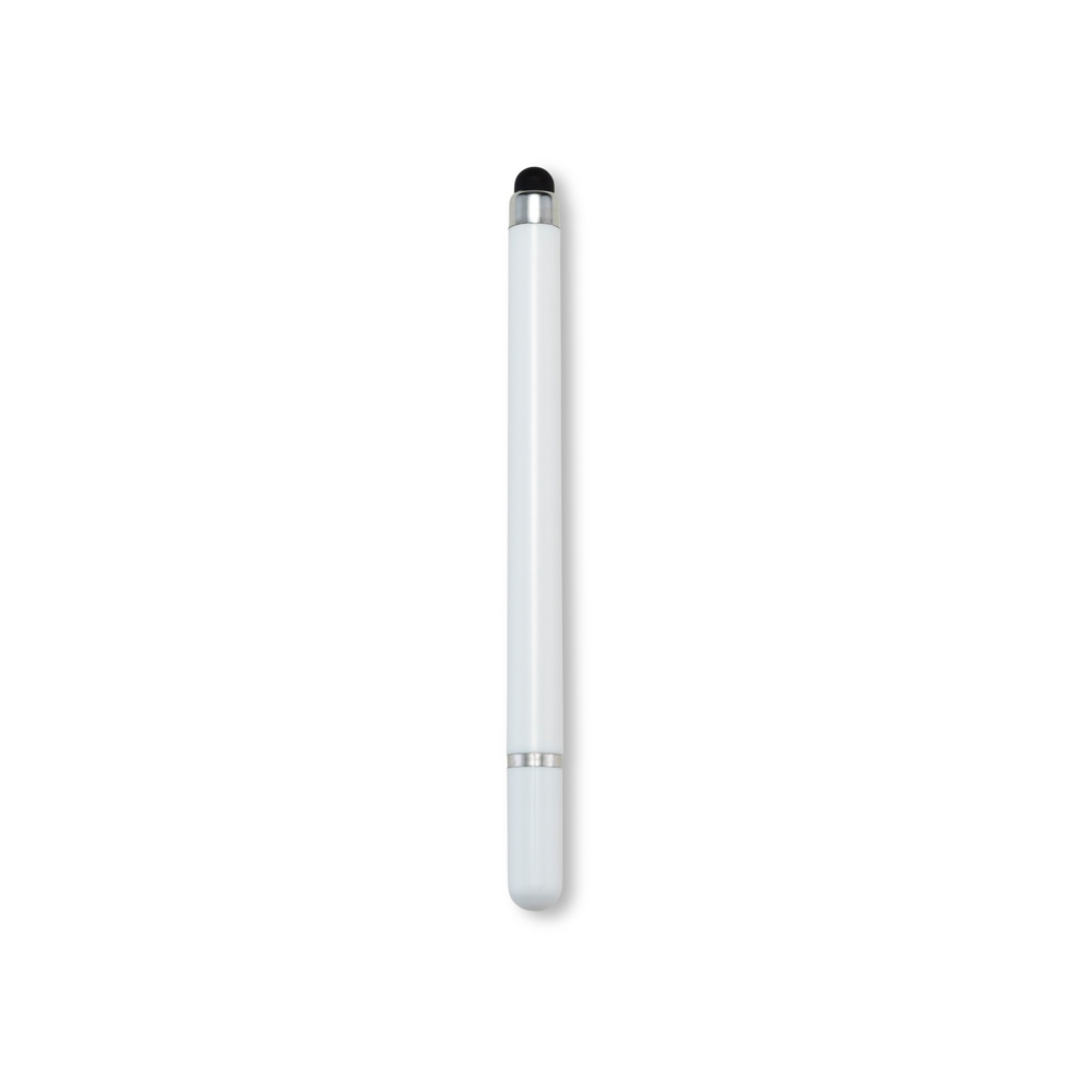 Caneta plástica touch 2 em 1 personalizada com a logo da empresa