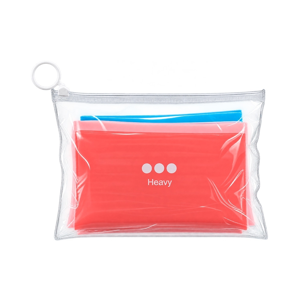 Kit elásticos para exercícios 3 peças personalizado com a logo da empresa