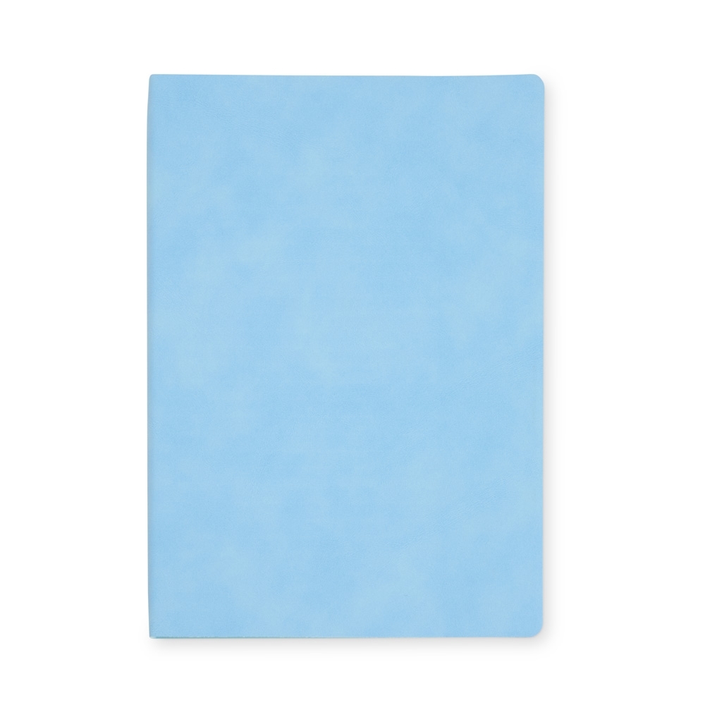 Caderno B5 PU com 120 folhas personalizado com a logo da empresa