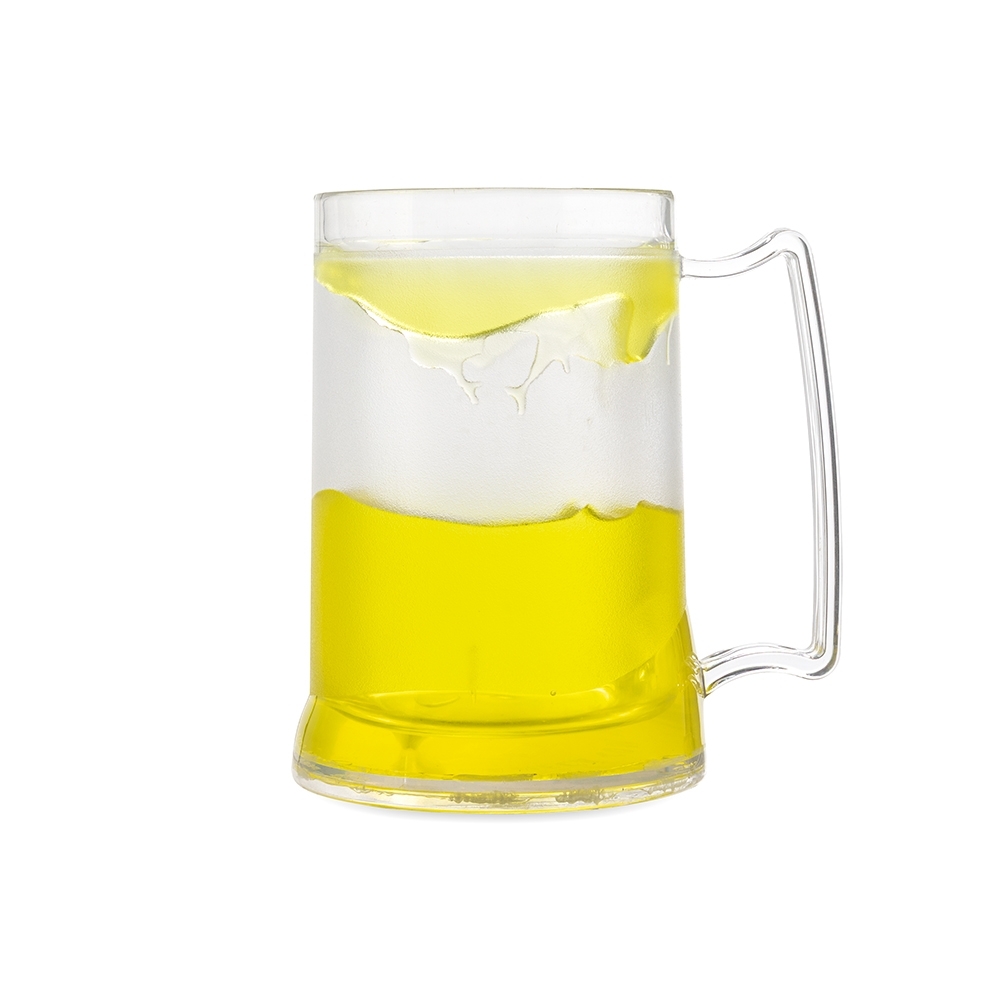 Caneca acrílica com gel 400 ml personalizada com a logo da empresa