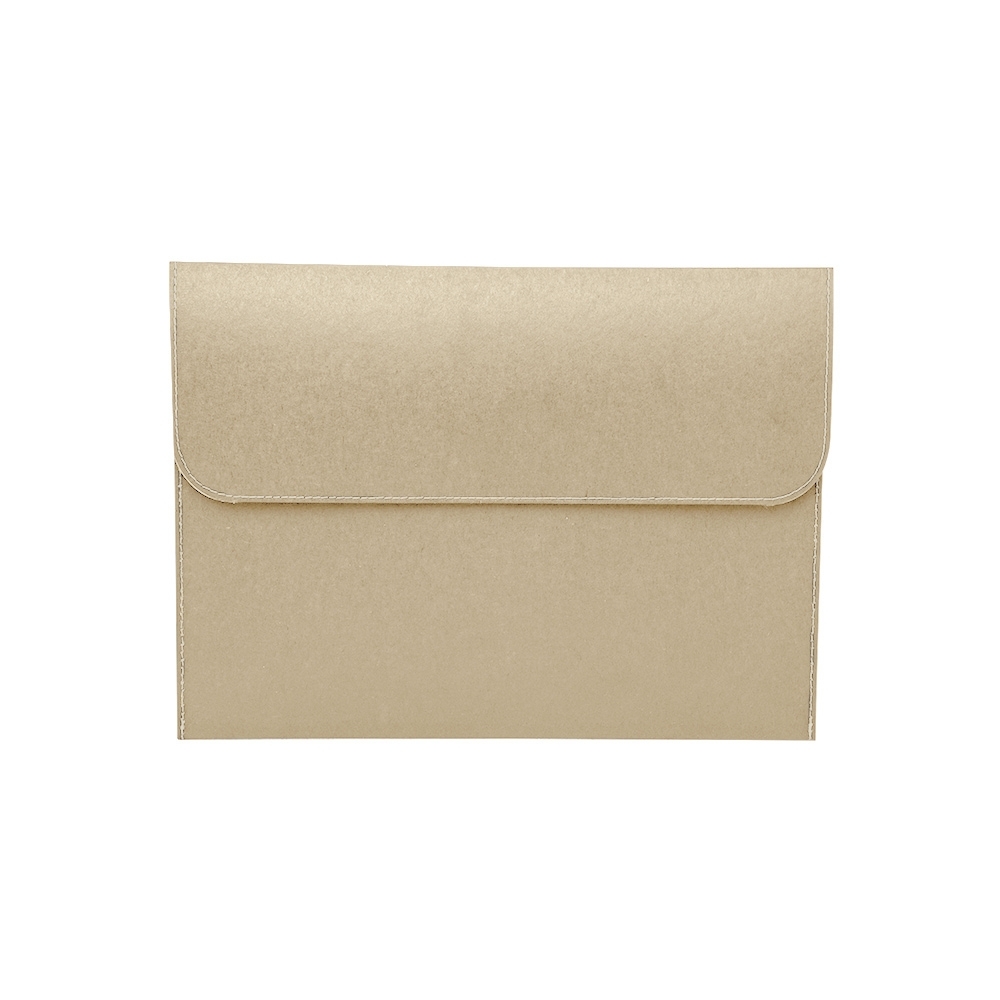 Pasta envelope de papel kraft personalizada com a logo da empresa