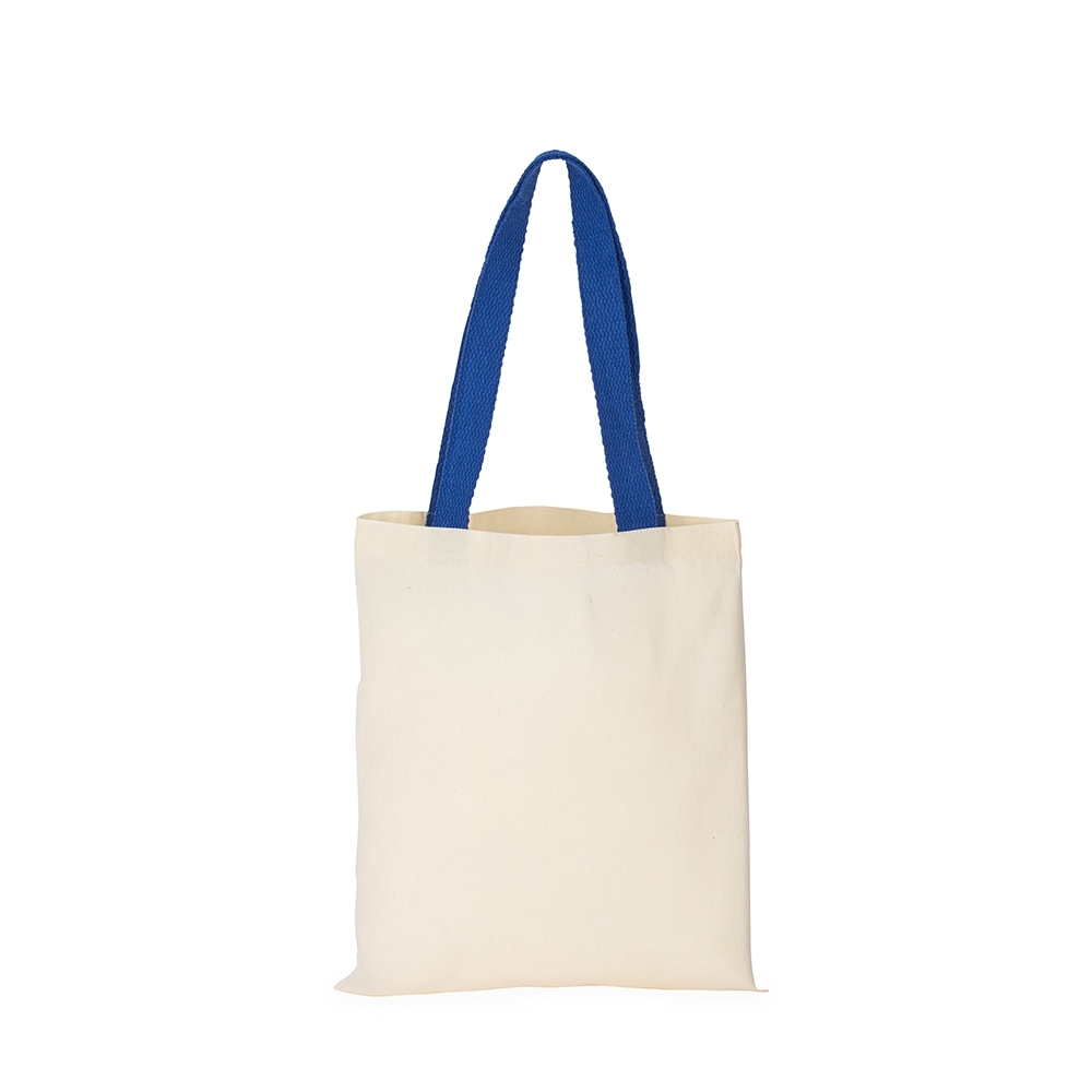Sacola de algodão com alça de nylon