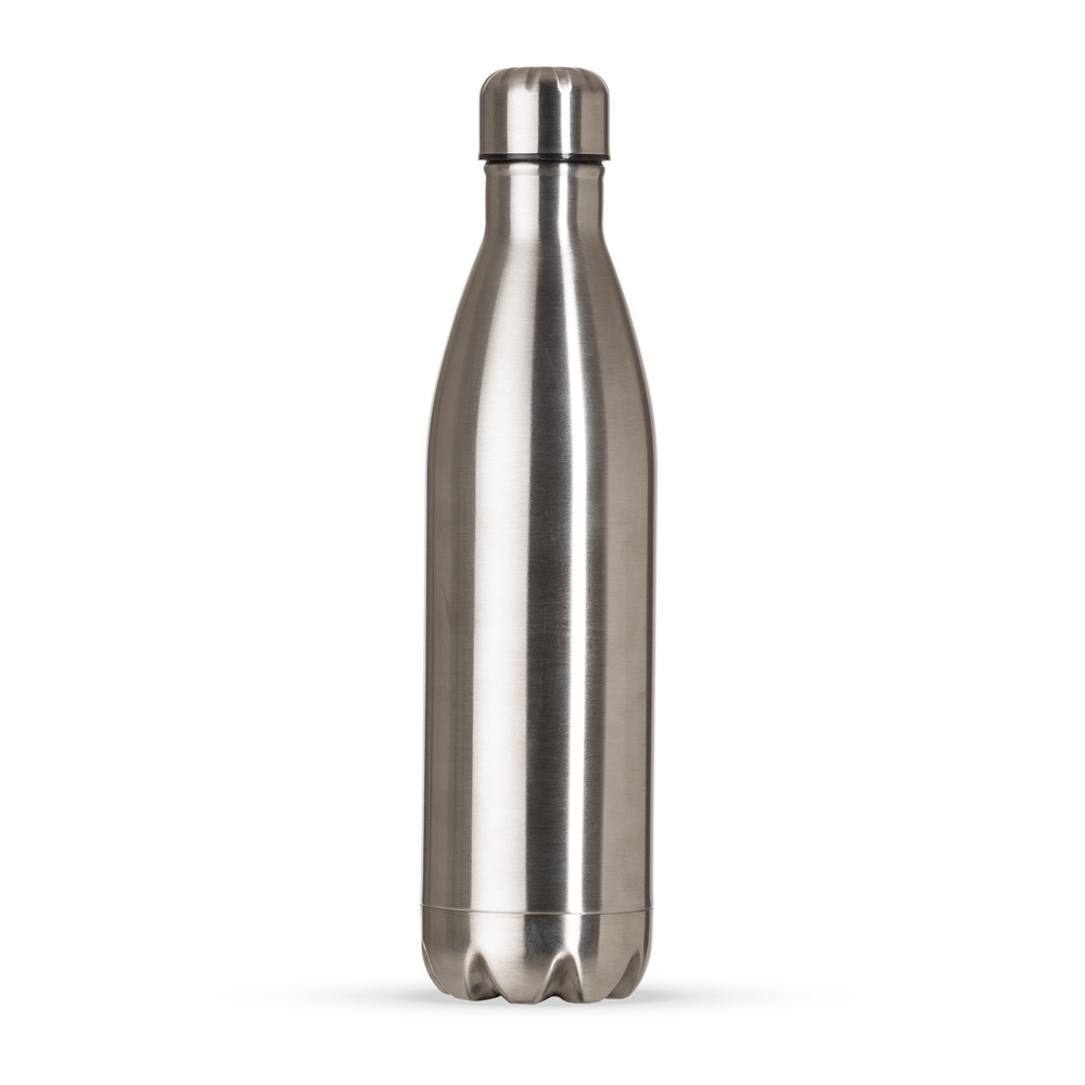 Garrafa térmica 750 ml de inox personalizada com a logo da empresa