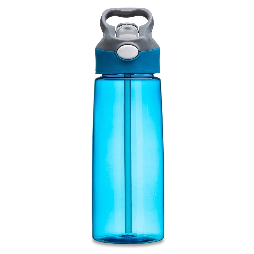 Squeeze 650 ml de plástico com acionador e alça