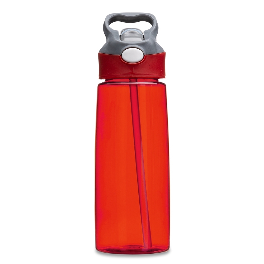 Squeeze 650 ml de plástico com acionador e alça